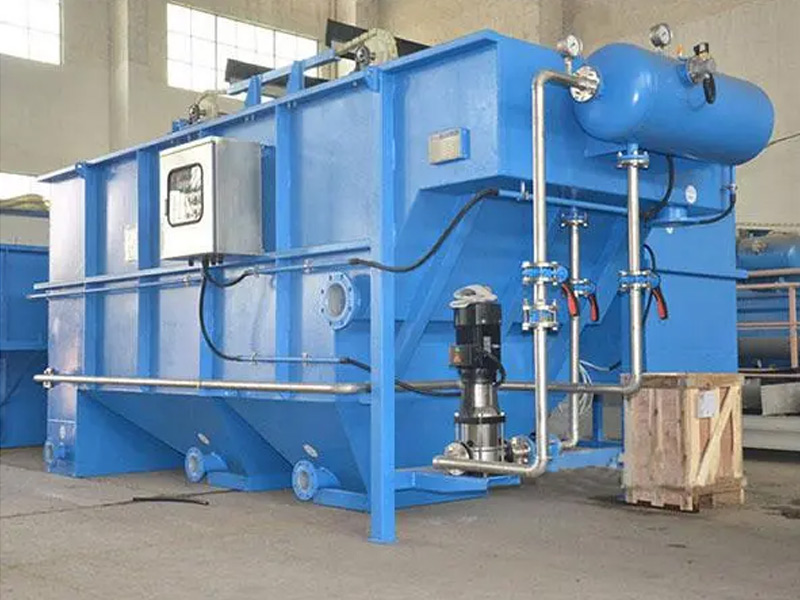 Dissolved-air flotation machine